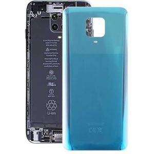 Reparatie van mobiele telefoons Voor Xiaomi Redmi Note 9 Pro Oem Glass Batterij Achterafdekking (groen)