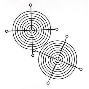 Voor AFB1212SH 12CM 120MM 12025 DC 12V 0.80A Koelventilator 120x120x25mm 2-p kogellagers 3400 rpm 113CFM Snelheid voor CFM(2pcs Grill Only)