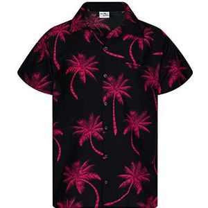 King Kameha Hawaïhemd, hemd met korte mouwen, zomerhemd, partyhemd, 4XL