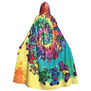 DEXNEL Dansen Thanksgiving Beer Volledige Lengte Hooded Mantel Halloween Fancy Cape Kostuums, Carnaval Fancy Dress Cosplay