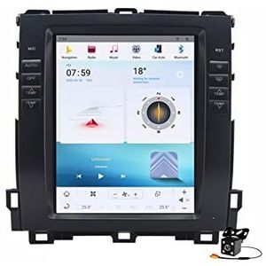 Android 15 Auto Stereo Radio voor Prado120 GX470 2002-2009 GPS Navigatie 10.4in Touchscreen MP5 Multimedia Speler Video Ontvanger met WiFi 4G DSP Carplay,8core 4+64GB