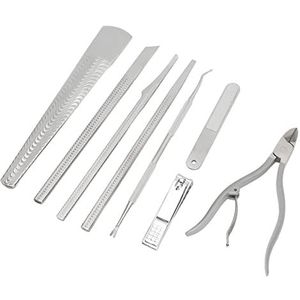 Pedicure Messenset RVS Voet Eelt Verwijderaar Mes Voor Salon