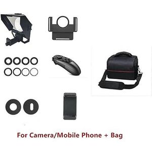 Teleprompter, Mini Teleprompter Draagbare Inscriber Mobiele artefactvideo met afstandsbediening for telefoon, Online onderwijs livestreaming(TT-3B)