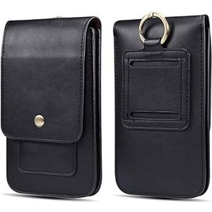 Telefoon Holster Case Premium Leather Belt Phone Pouch Holster met Clip Compatible with iPhone Xs Max, 11 Pro Max, XS, X, Compatible with Samsung Galaxy S20 Ultra 5G, S20, S20 Ultra, Note20 Ultra 5G,