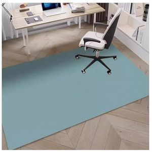 Stoelmat van 140 x 180 cm voor vloerbedekking, bureaustoelmat, gamingstoelmat, multifunctionele tapijtbeschermer, bureaustoel voor tapijt en hardhouten vloer, beschermt vloeren, ronde vloermat