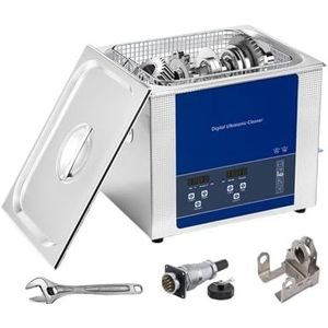 10L Digitale Ultrasoon Reiniger Bad PCB Hardware Olie Verwijderen Roest Auto-onderdelen Ultrasone Injector Metaalreiniging Carburateur