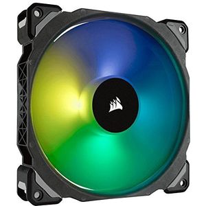 Corsair Ml140 Pro Rgb, 140Mm Premium Magnetic Levitation Rgb Pwm Fan, Single Pack,zwart