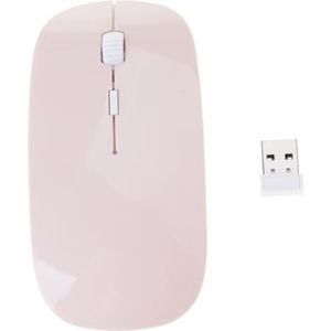2.4GHz draadloze Uiterst dunne Optische Bladermuis/Muizen+USB-Ontvanger voor PC-Laptop