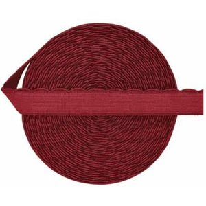 BH-band elastiek 3/8"" 1/2"" 5/8"" 10mm 13.0mm 15mm Pluche schouderband Ondergoed Lingerie Naaiwerk Afwerking 2 5 10 Yard-Scarlet-10mm-2 Yards