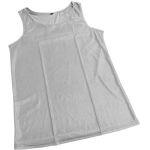 EMF-beschermend Vest EMF-bescherming Mouwloos Shirt Trui Mode Vrije Pasvorm Zacht Zilvervezel Katoen Elastisch Kantoor (L)