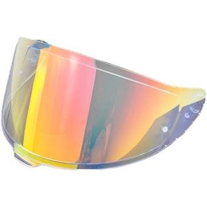 Motorhelm vizier lens, Helmvizier, CWR-F2 Gezichtsscherm Vervangend RF-1400 UV Beschermend Krasbestendig Helmvizier for Z8 RF-1400 NXR2 CWR-F2 (Transparant)(Revo Clear Red)