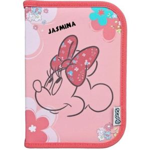 Undercover Pennenetui Minnie Mouse meisjes - gepersonaliseerd met naam - etui Disney in roze met inhoud pennen - schooletui basisschool eerste schooldag kinderen, [01] Minnie Mouse Pastel Roze, 14 x