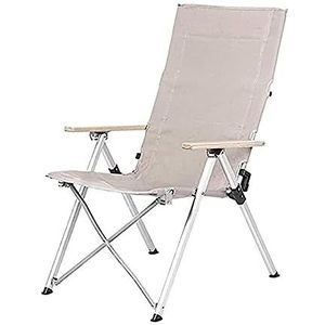 Campingstoel Outdoor Camping Stoel Klapstoel Vissen Stoelen Draagbare Chaise Longue Vrijetijdsbesteding Stoel Voor Tuin Park Strand Bbqs Klapstoel Vouwstoel (Color : B, Size : 60 * 68 * 96cm)