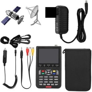 Satellietzoeker, digitale satellietsignaalzoeker, Versie V8 Finder 2 Finder2 Meter Satelliet Signaal SatFinder DVB-S2X/S2/S H.264 Vs WS6933 Vf6800 voor het aanpassen van satelliet-tv-dis