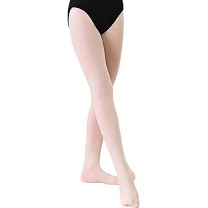 Soudittur Ballet danspanty voor vrouwen meisjes school dagelijks ultra zachte voet strakke legging (kinderen/kinderen/tieners/vrouwen), roze, XS
