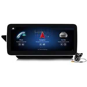 Android 14 Auto Stereo Radio voor M-ercedes B-enz E Klasse W207/A207/C207 2009-2016 GPS Navigatie 10.25in Touchscreen MP5 Video-ontvanger met WiFi 4G DSP Carplay,Ntg4.0,N8 PRO