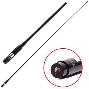 TengKo RH-660S SMA Stekker Dual Band FM UHF 144 / 430 MHz Telescopische antenne Hoge Prestaties Tweeweg Radioantenne voor Wouxun KG UV8D / 9D Plus Walkie Talkie