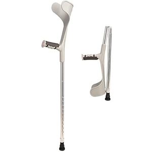 Opvouwbare krukken, lichtgewicht armkrukken, elleboogkrukken met antislip rubberen tips Ideaal voor op reis of op het werk Made in China