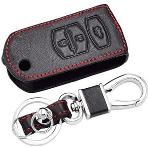 Sleutelbehuizing houder Opvouwbare Afstandsbediening Fobs Cover Lederen Autosleutel Geval Sleutelhanger Voor 2 3 5 6 MX-5 CX-7 CX-9 Voor Atenza Voor Biante Voor Demio Voor Premacy MPV Sleutelbehuizing