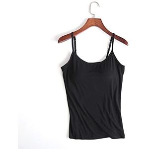Tanktop - Dames - Met Ingebouwde Beha - Verstelbare Haltertop - 2-in-1