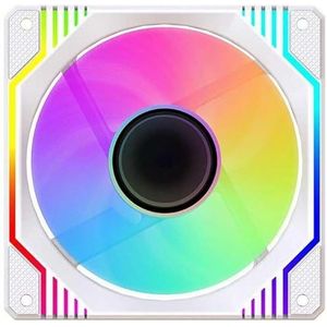 KeepOut - XFC-120DRM - PC Ventilator - Wit - 120 mm