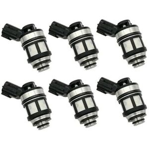 Auto Brandstof Injector Voor Frontier Voor Pathfinder Voor Xterra 3.3L V6 Auto Auto-onderdelen 16600-38Y10 Zwart Mentale Brandstof Injectoren Auto Injecties(16600-38Y10(6PCS))