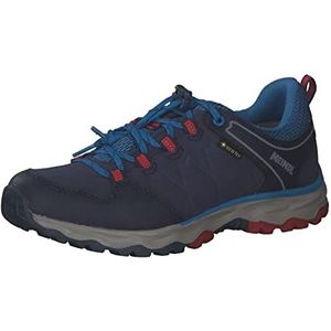 Meindl Ontario Junior GTX Sneaker, Navy/Rood, 39 EU