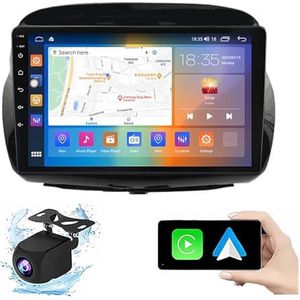 Android 13.0 2 Din Autoradio 10"" Touchscreen Auto Stereo Voor Honda FR-V EDIX 2004-2009 Met Draadloze Carplay Android Auto GPS Navigatie AHD Omgekeerd Beeld Stuurwielbediening(P1(1G+16G))