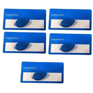Professionele Anti-Blauw Licht Tester Detectie Kaart Blauw Licht Generatoren Kaart Bril Lens Tester Generatoren Card Set