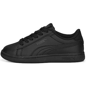 PUMA Smash 3.0 L schoenen voor kinderen 27.5 Black Shadow Gray