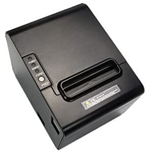 Etiketprinters Supermarkt afhaalwinkel Pos Kassier automatische bestelling acceptatie USB Netwerkhaven Bluetooth WIFI Thermische ontvangstprinter (Color : USB and WiFI)