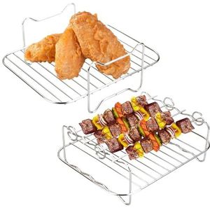 Accessoires voor heteluchtfriteuse voor Philips Dual Basket Airfryer 3000- serie, siliconen vorm, accessoires voor heteluchtfriteuse voor Phillips Airfryer 3000 Dual Basket, accessoires, 6 l/3 l