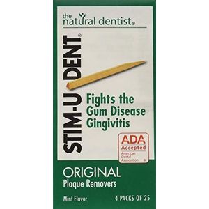 STIM-U-DENT Originele Plaque Removers Mint - 100 Tandenstokers