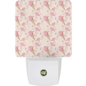 Flamingo Ijs Nachtlampje Leuke Lamp Nachtkastje Nachtlampjes Wandlampen Voor Mannen Vrouwen Gift