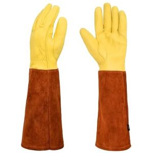 CYJAZNHH Tuinhandschoenen for snoeien, plukken en lassen, verschillende maten(B,Medium)