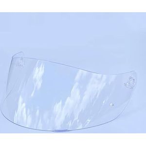 Motorhelm vizier lens, Helmvizier, K1-schildvervanging for AGV K1 K1S K3SV K5 K5S Gezichtsvizier Vizier UV-bescherming (vizierbasis)(Clear-day and Night)
