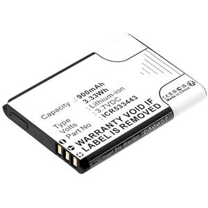 CoreParts Batterij voor Prestigio dashcam, MBXCAM-BA552