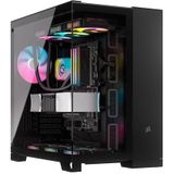 Corsair - iCUE 6500X RGB - Midi PC-behuizing - Zwart - Gehard Glas