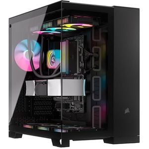 Corsair - iCUE 6500X RGB - Midi PC-behuizing - Zwart - Gehard Glas