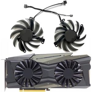 Vervangende ventilator CF-12915S voor INNO3D voor GeForce voor RTX 3080 10GB TWIN X2 OC Black Gold Extreme Edition grafische kaart(Right fan)