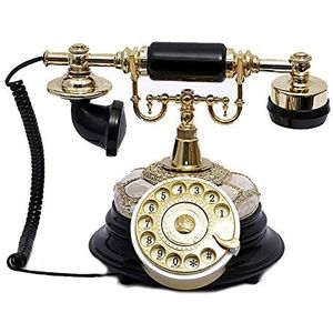 Roterende Wijzerplaat Telefoons Villa Europese Stijl Telefoon Mode Retro Telefoon Pastorale Antieke Telefoon Rotary Dial Vintage Antieke Telefoon