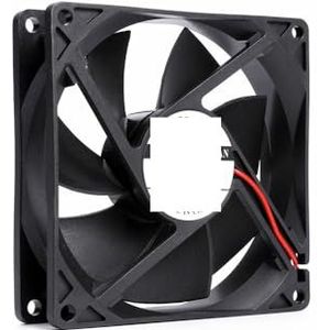 40mm 50mm 60mm 70mm 80mm 92mm 120mm DC 5V 12V 24V Axiale koeling Borstelloze motorbehuizing Stille ventilator 2PIN glijlager(DC9225,5V)