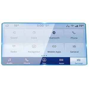 Displaybeschermfolie Voor Ranger 2018 2019 2020 2021 2022 8"" Navigatieschermbeschermer Auto Dashboard Beschermfolie