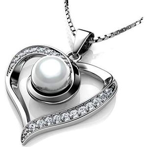 Zoetwaterparel ketting 'Classic Pearls' - echte parels - Gold filled