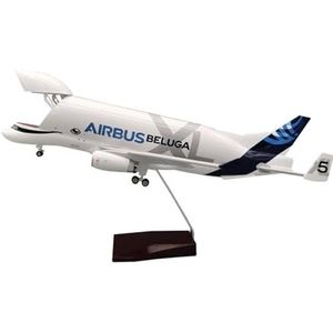 Vliegtuigmodel Simulatie Bureaudecoratie 45CM Geschikt voor Super Beluga Transportvliegtuigen Geschikt voor Airbus A330 Montage