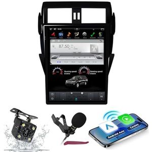 Android 15 Autoradio Navi voor T-oyota Land Cruiser Prado (2014) 17 ""Touchscreen Car Multimedia Player met Wireless Carplay GPS Navigatie BT5.0 HIFI FM 5G-WiFi SWC DSP MIC,4g+64g