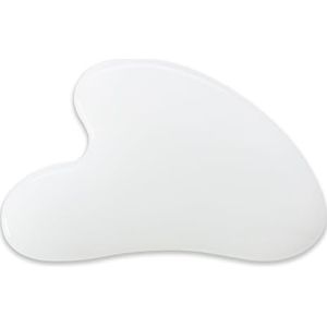 YAMHOHO Gua Sha Jade Stone Gua Sha Massage Tool, Guasha Tool voor gezicht en lichaam huidmassage. Gereedschap voor SPA acupunctuur, roze steen voor lichaam gezicht, hals en ogen, huidverzorging cadeau