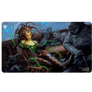 Ultra PRO - Outlaws of Thunder Junction Playmat Ft. Vraska for Magic: The Gathering, Limited Edition Unieke Artistieke Collectible Card Gaming TCG Playmat Accessoire