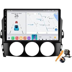 Y700s,YLOXFW Android 15.0 Autostereo Vervanging voor CX-5 2008-2015 Radio GPS Sat Navi 9'' Cartablet Multimedia Video Player FM BT Ontvanger met 4G WiFi Android Auto Carplay