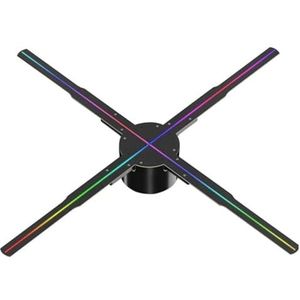 56CM 3D Hologram Projector Fan, Wifi Reclame Logo Licht, LED Holografische 678 Lamp Kralen Ondersteuning Meerdere Splicing Synchronisatie Hoge definitie